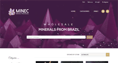 Desktop Screenshot of minec.com.br